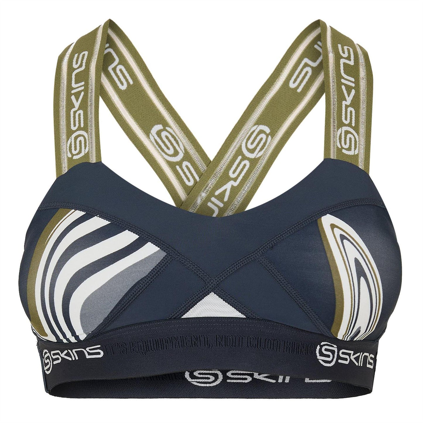 Blue - Front - Skins Womens-Ladies Dnamic Speed Sports Bra