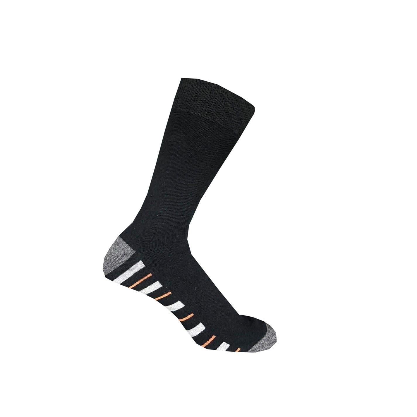 Black-Grey - Lifestyle - Firetrap Mens Striped Ankle Socks (Pack of 7)