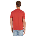 Red - Side - Calvin Klein Mens Diffused Logo T-Shirt