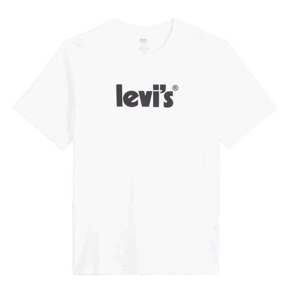 White - Front - Levis Mens Relaxed Fit T-Shirt