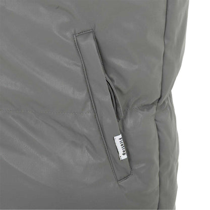 Dark Grey - Lifestyle - Firetrap Mens PU Padded Gilet