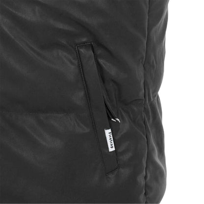 Black - Lifestyle - Firetrap Mens PU Padded Gilet