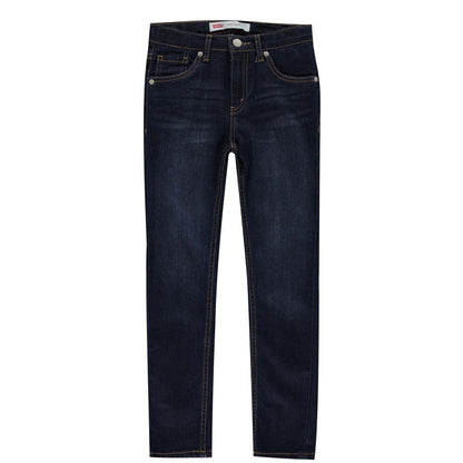 Dark Navy - Front - Levis Childrens-Kids 510 Skinny Jeans