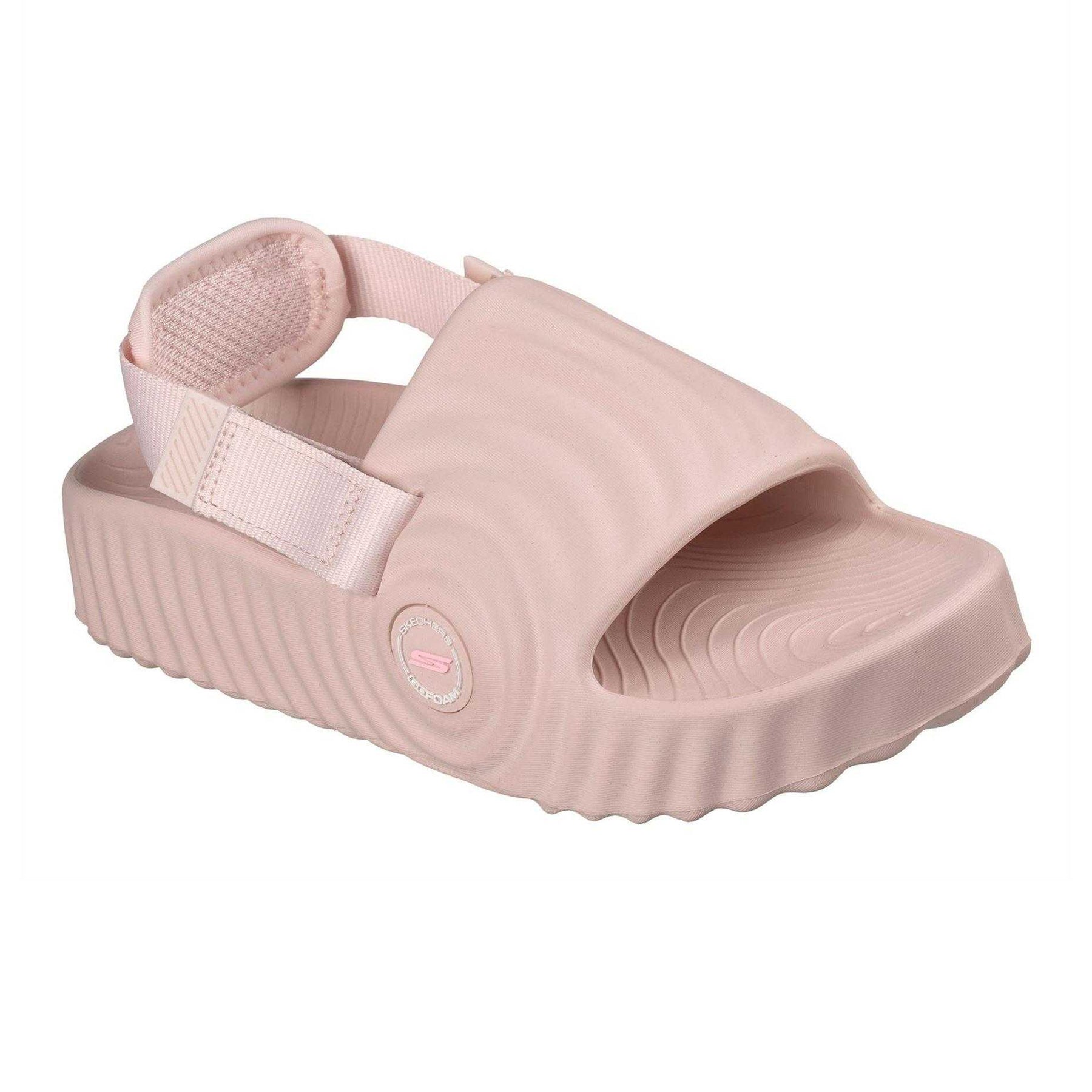 Rose - Pack Shot - Skechers Womens-Ladies Go Foam Crz Cushioned Sandals