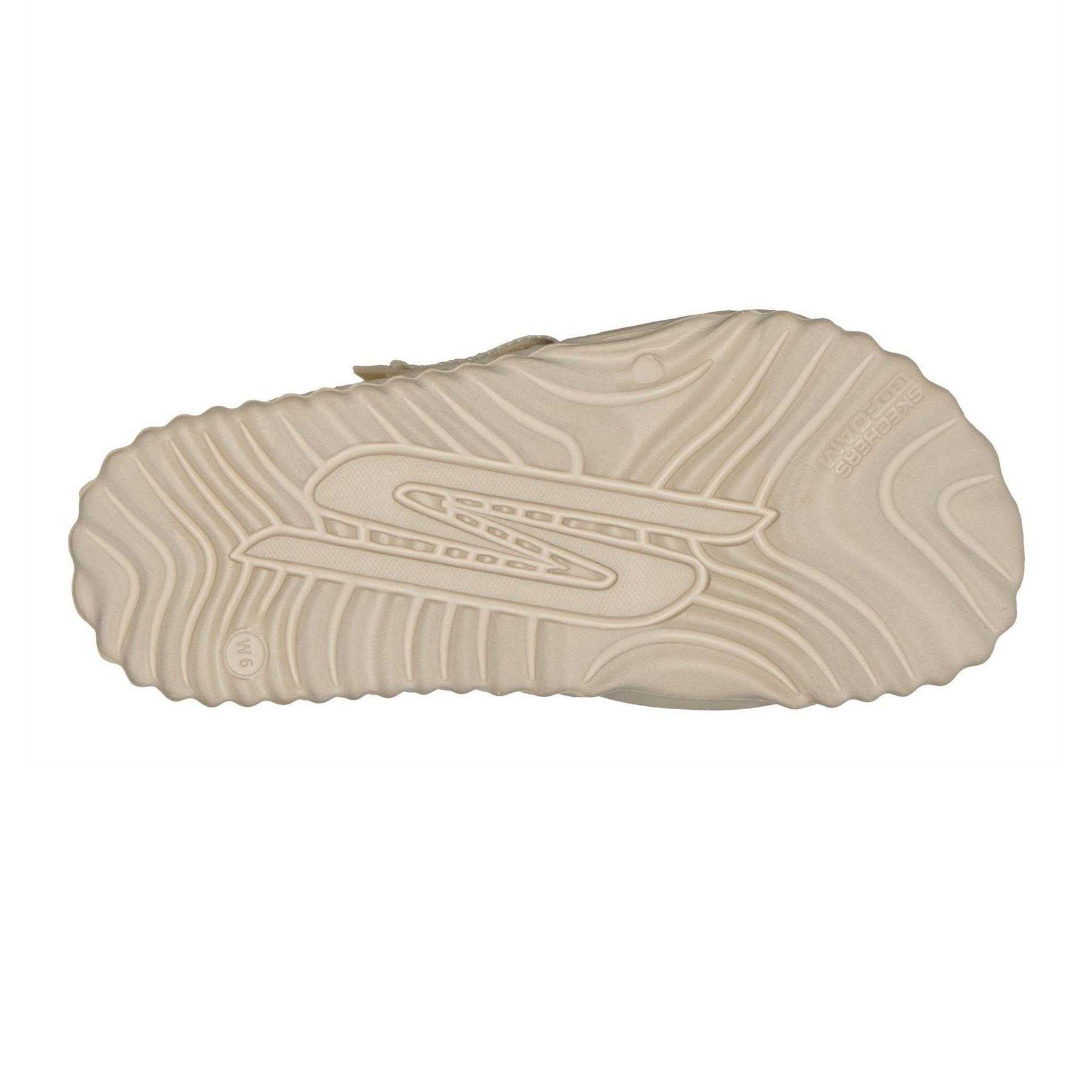 Natural - Lifestyle - Skechers Womens-Ladies Go Foam Crz Cushioned Sandals