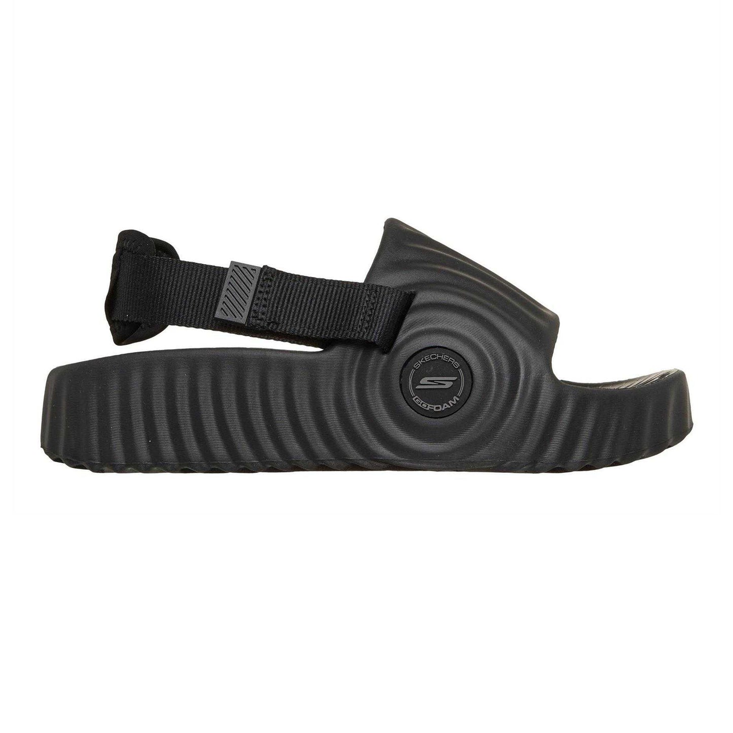 Black - Front - Skechers Womens-Ladies Go Foam Crz Cushioned Sandals