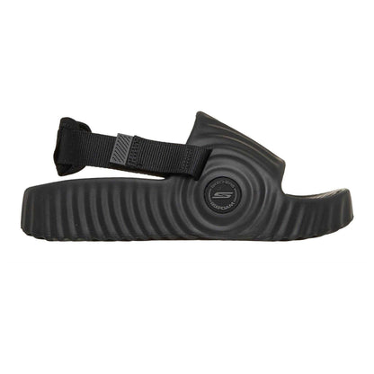 Black - Front - Skechers Womens-Ladies Go Foam Crz Cushioned Sandals