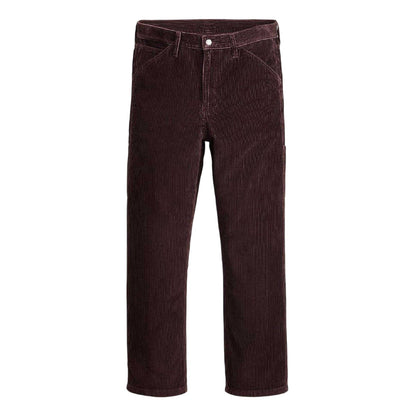 Black Coffee - Front - Levis Mens Denim Carpenter Mid Rise Jeans