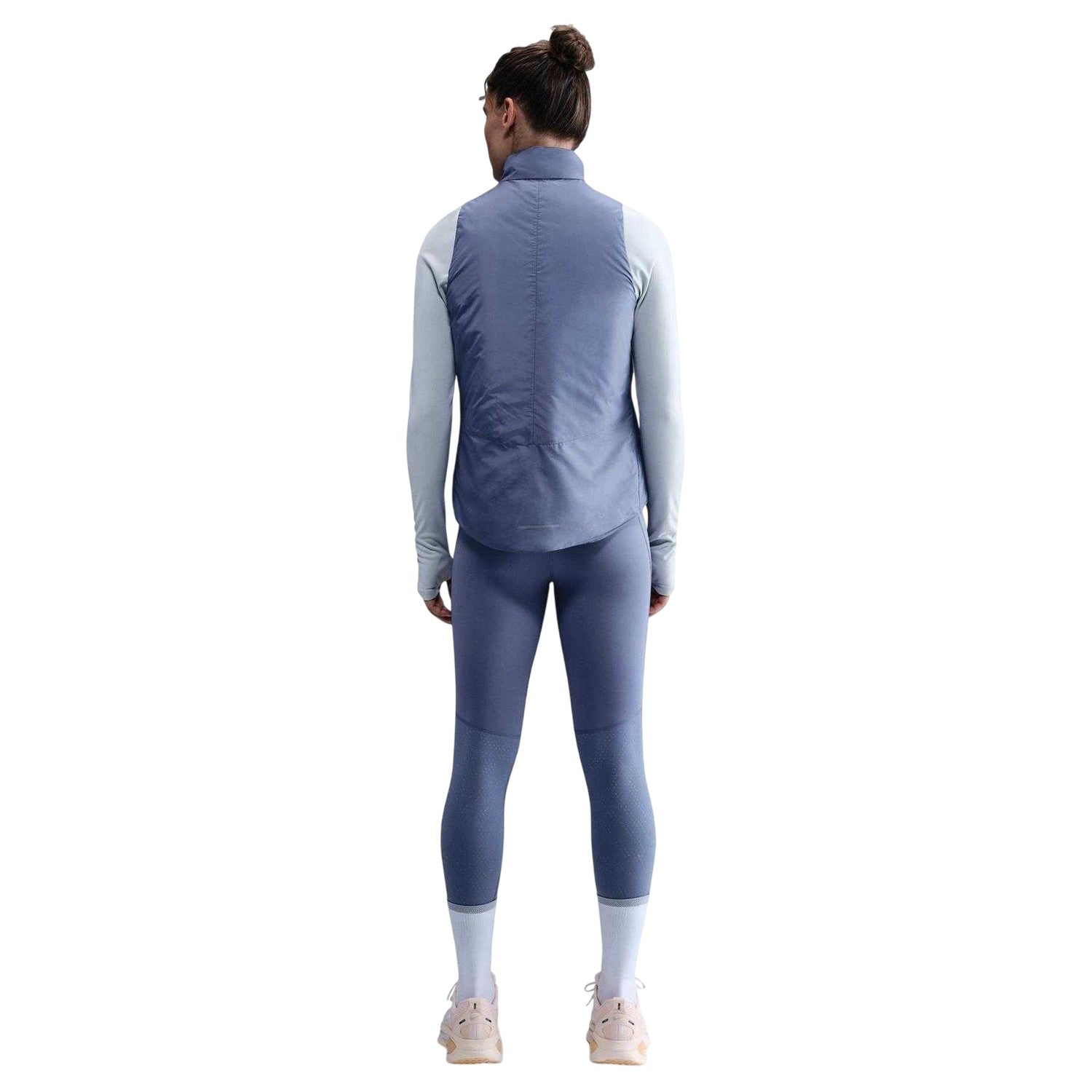 Indigo - Back - Nike Womens-Ladies Repel Aeroloft Therma-Fit Gilet