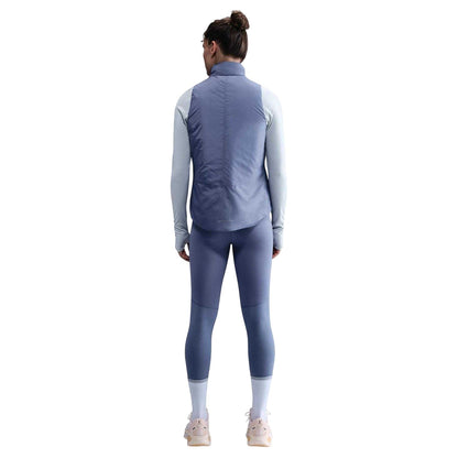 Indigo - Back - Nike Womens-Ladies Repel Aeroloft Therma-Fit Gilet