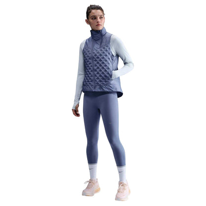 Indigo - Lifestyle - Nike Womens-Ladies Repel Aeroloft Therma-Fit Gilet