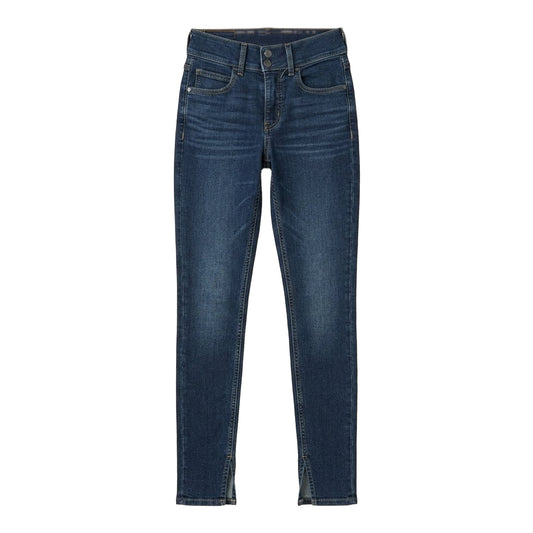 Dark Blue - Front - Levis Womens-Ladies 311 Denim Split Hem Shaping Skinny Jeans