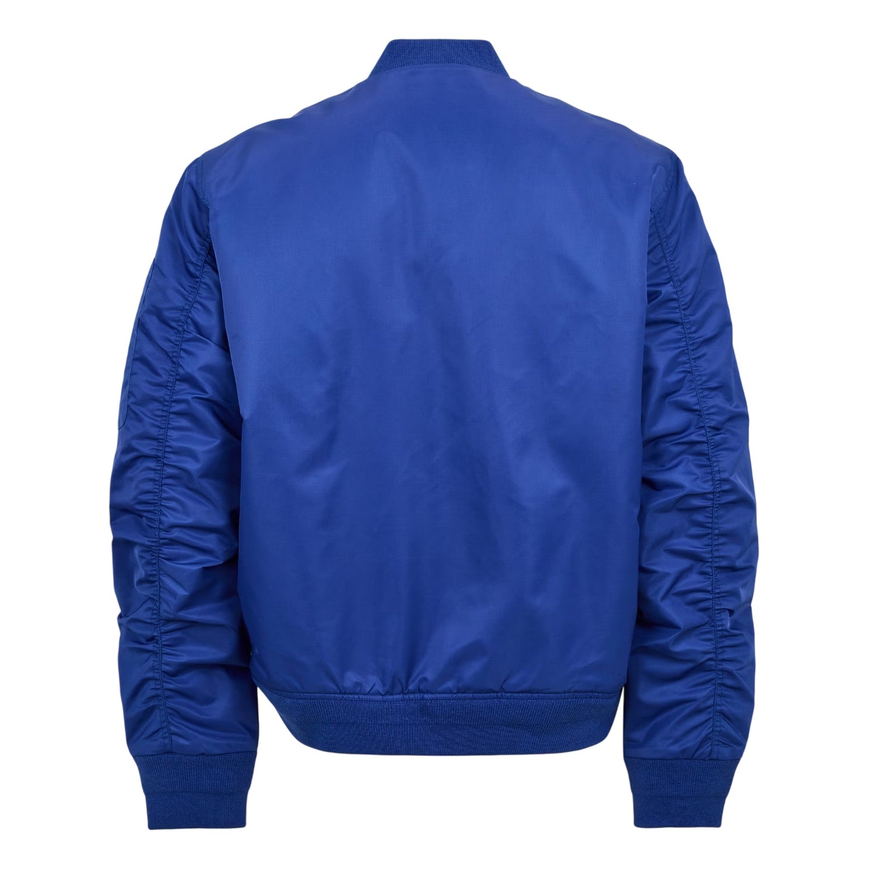 Blue - Back - Diesel Mens J-Ross Bomber Jacket