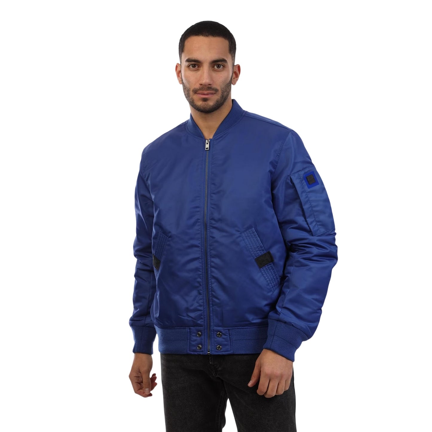 Blue - Lifestyle - Diesel Mens J-Ross Bomber Jacket