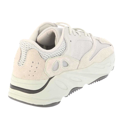 Grey - Back - Yeezy Mens Boost 700 Leather Trainers