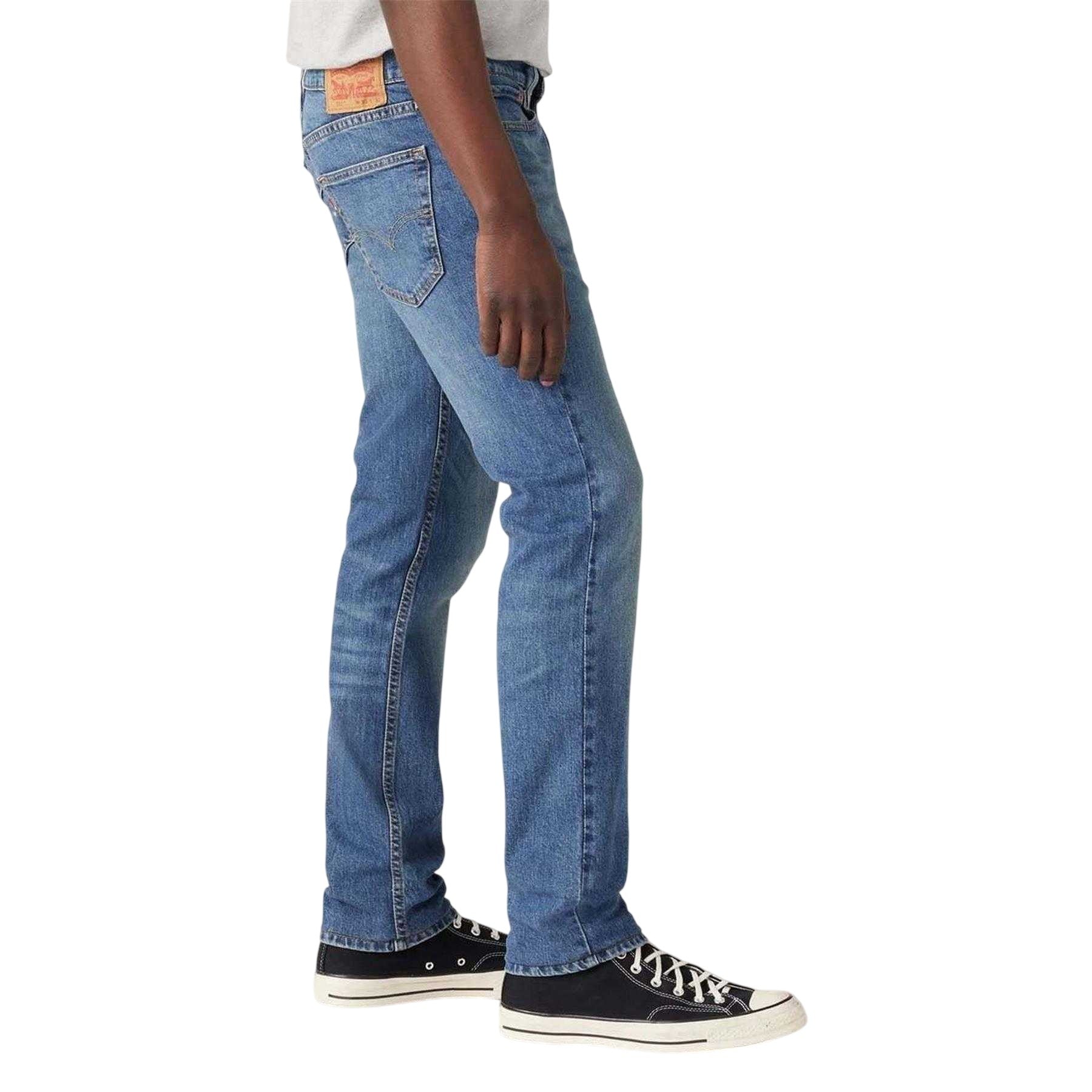 Denim - Side - Levis Mens Slim Jeans