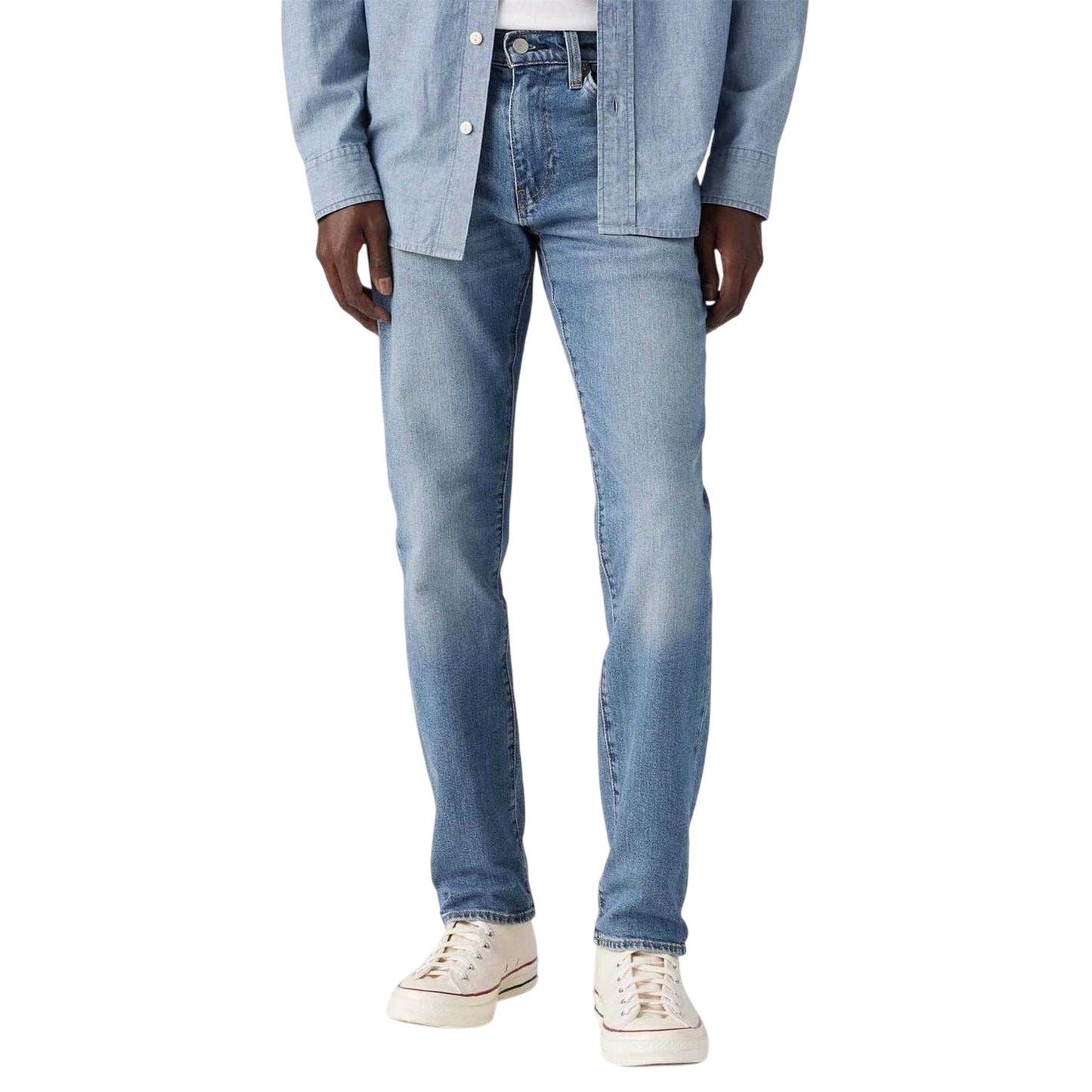Light Blue - Lifestyle - Levis Mens 511 Mighty Denim Slim Jeans