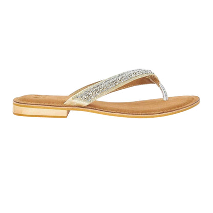 Tan - Front - Dune London Womens-Ladies Labyrinth Beaded Suede Summer Sandals