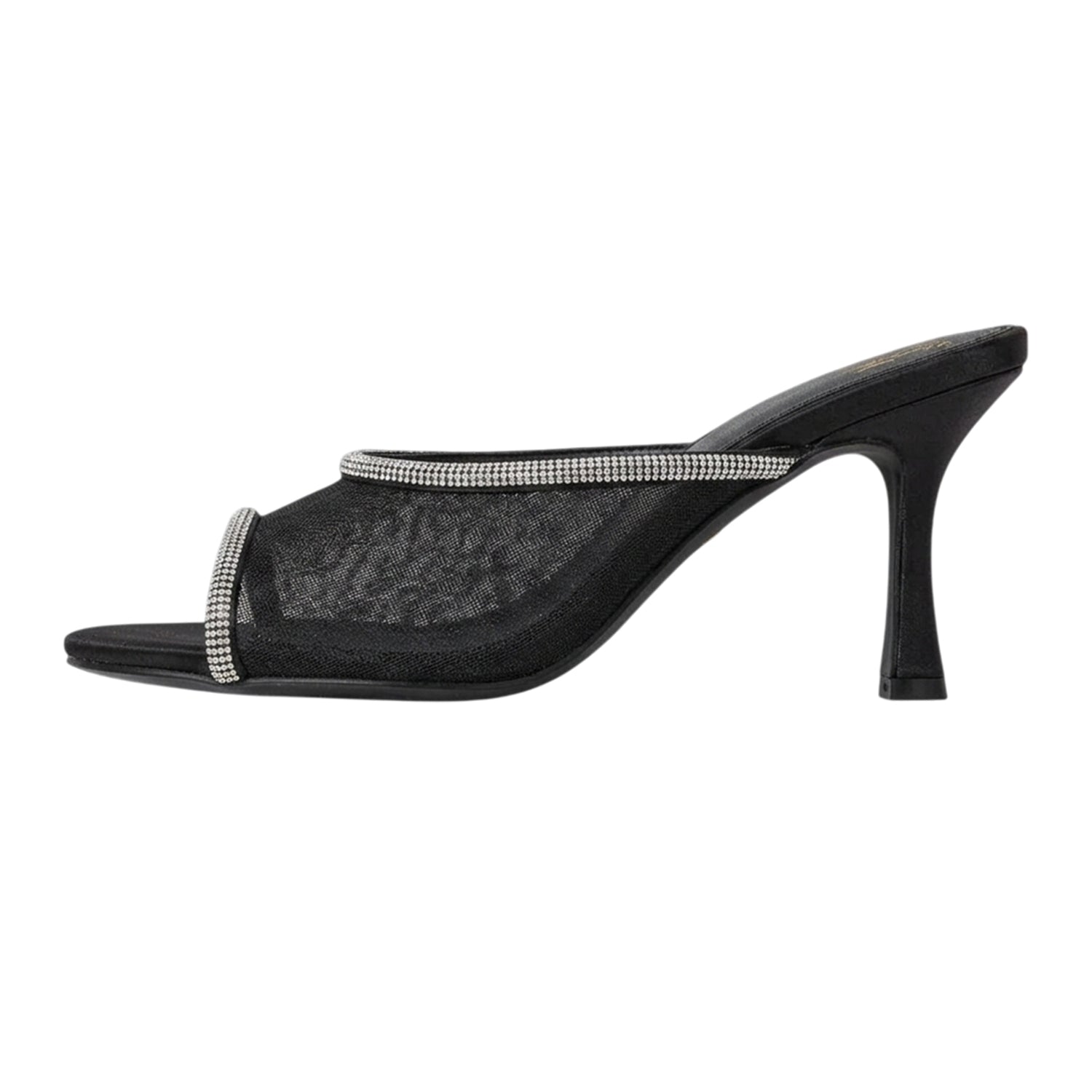Black - Back - Where´s That From Womens-Ladies High Heel Mules