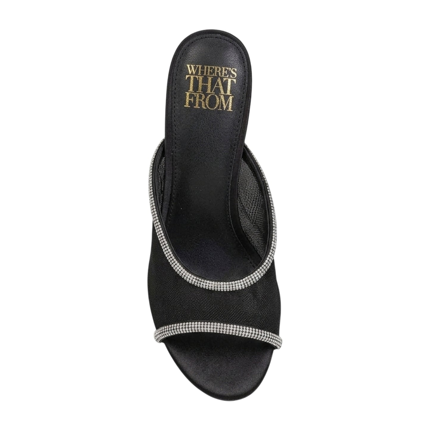 Black - Lifestyle - Where´s That From Womens-Ladies High Heel Mules