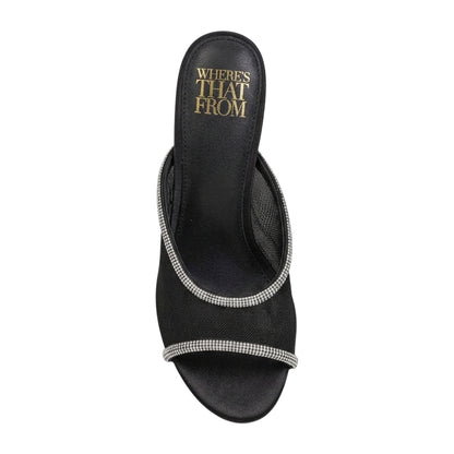 Black - Lifestyle - Where´s That From Womens-Ladies High Heel Mules