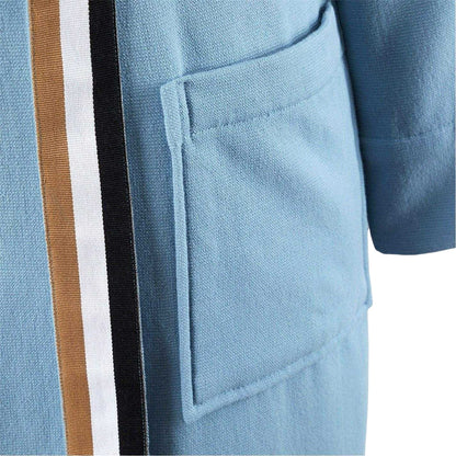 Horizon - Lifestyle - Boss Womens-Ladies Blinea Stripe Detail Kimono Robe
