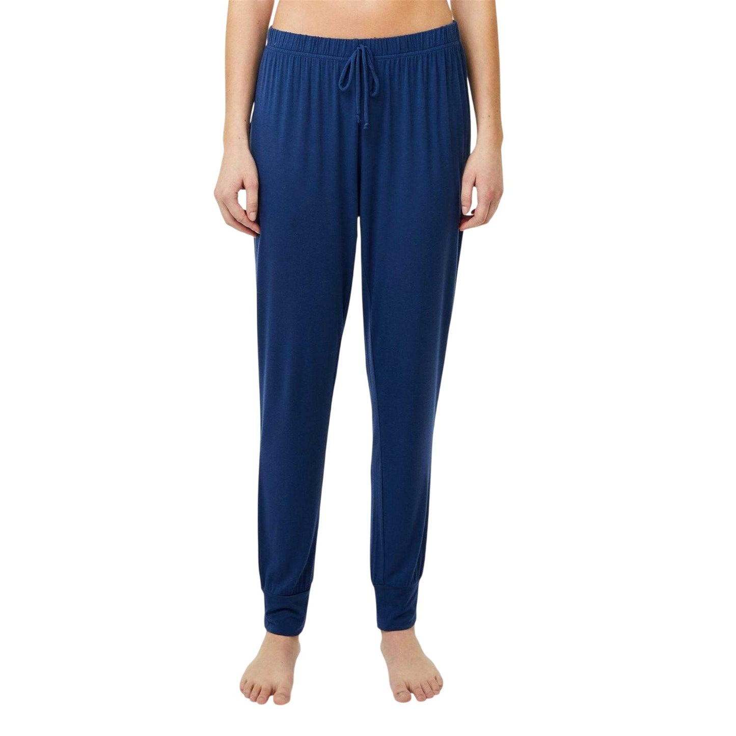 Ensign Blue - Side - CCDK Copenhagen Womens-Ladies Johanne Plain Jogging Bottoms