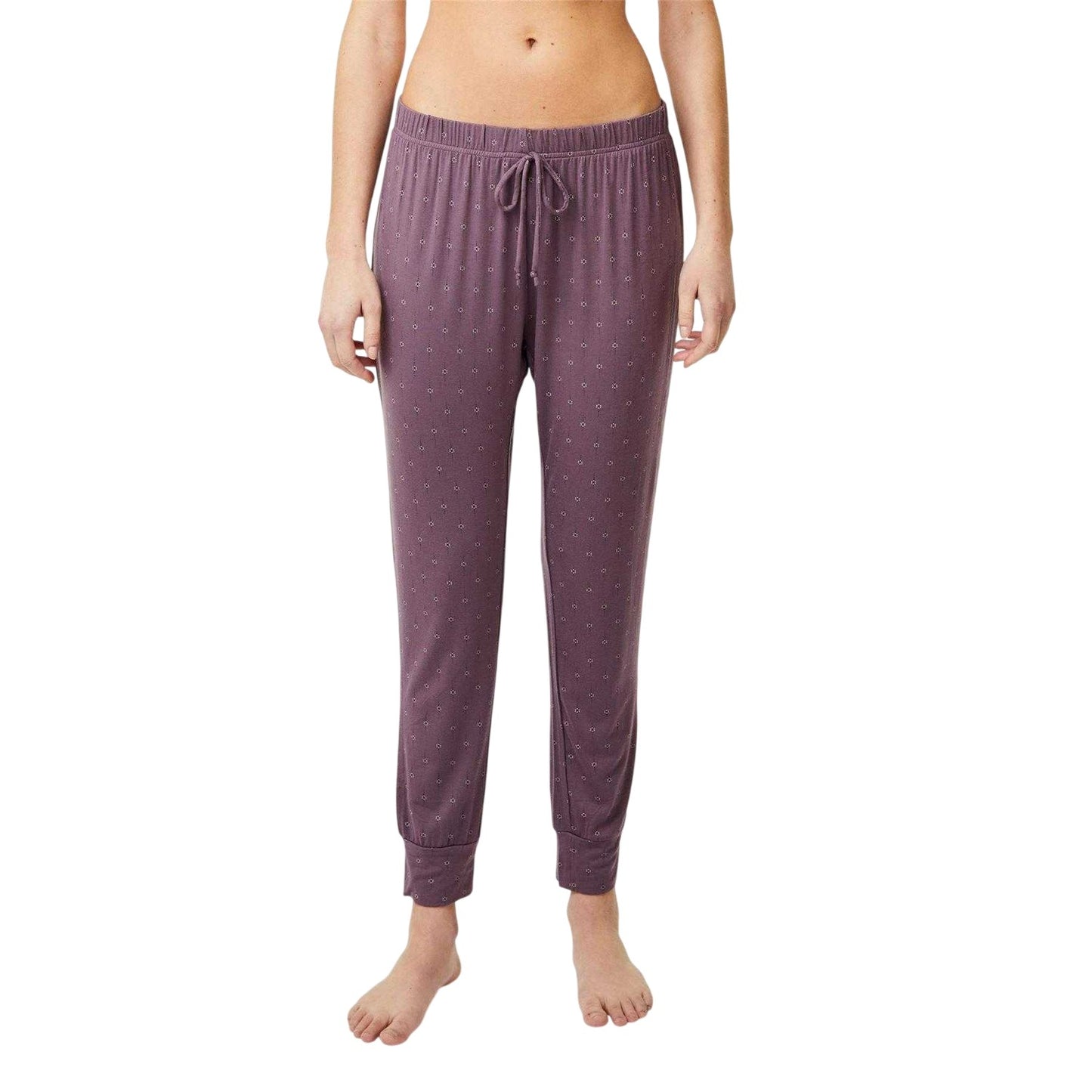 Purple - Side - CCDK Copenhagen Womens-Ladies Johanne Plain Jogging Bottoms