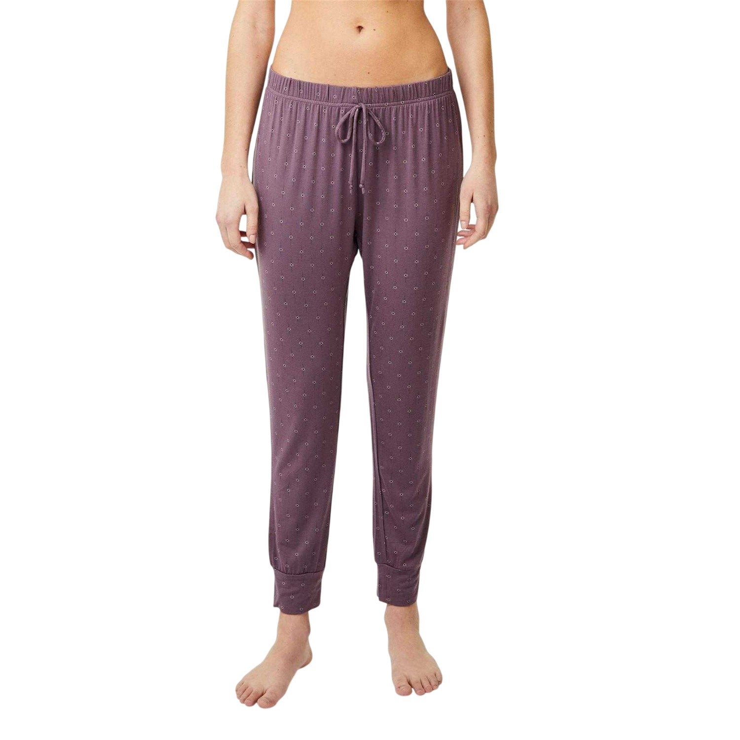 Purple - Side - CCDK Copenhagen Womens-Ladies Johanne Plain Jogging Bottoms