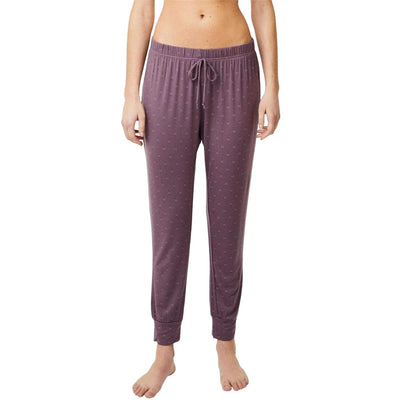 Purple - Side - CCDK Copenhagen Womens-Ladies Johanne Plain Jogging Bottoms