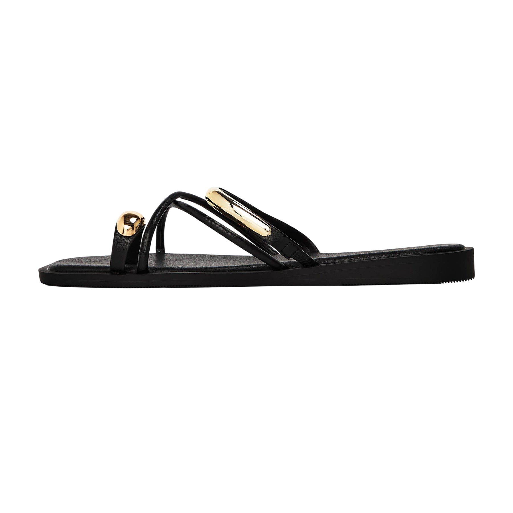 Black - Back - Where´s That From Womens-Ladies Strappy Holiday Flat Sandals
