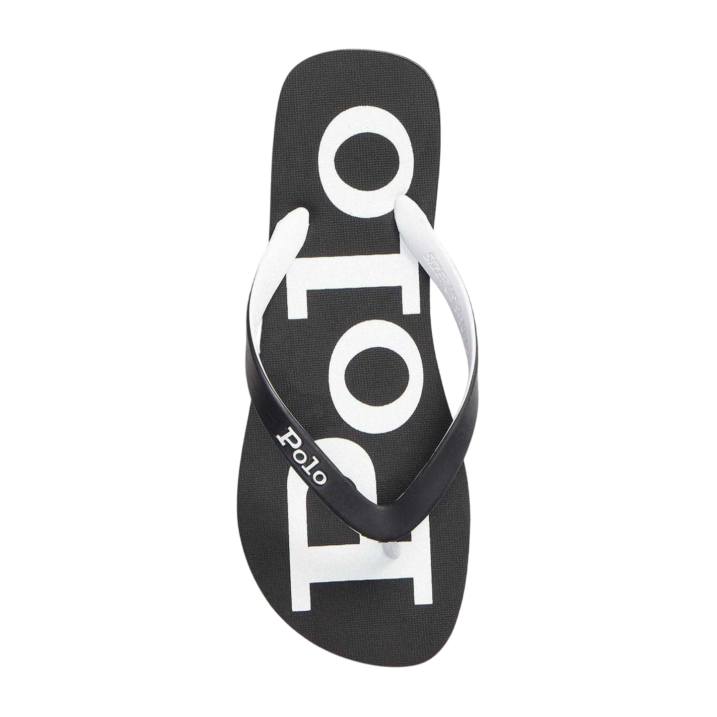 Black-White - Lifestyle - Ralph Lauren Mens Beach &amp; Pool Flip Flops