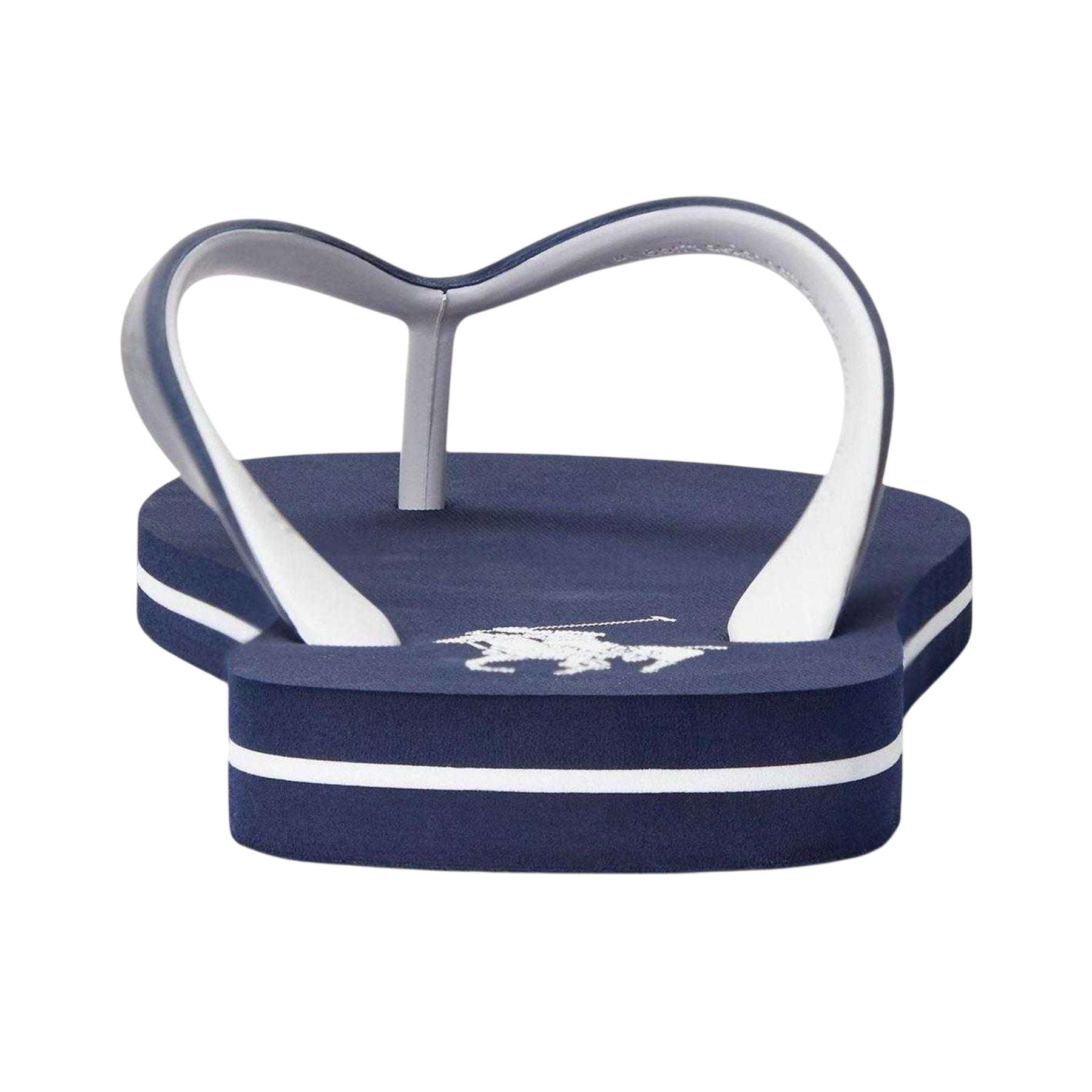 Navy-White - Back - Ralph Lauren Mens Beach &amp; Pool Flip Flops