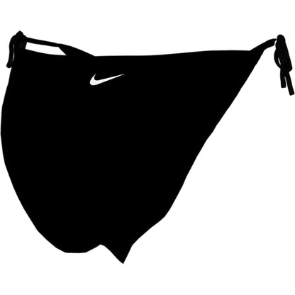 Black - Back - Nike Womens-Ladies Tri String Bikini Bottoms