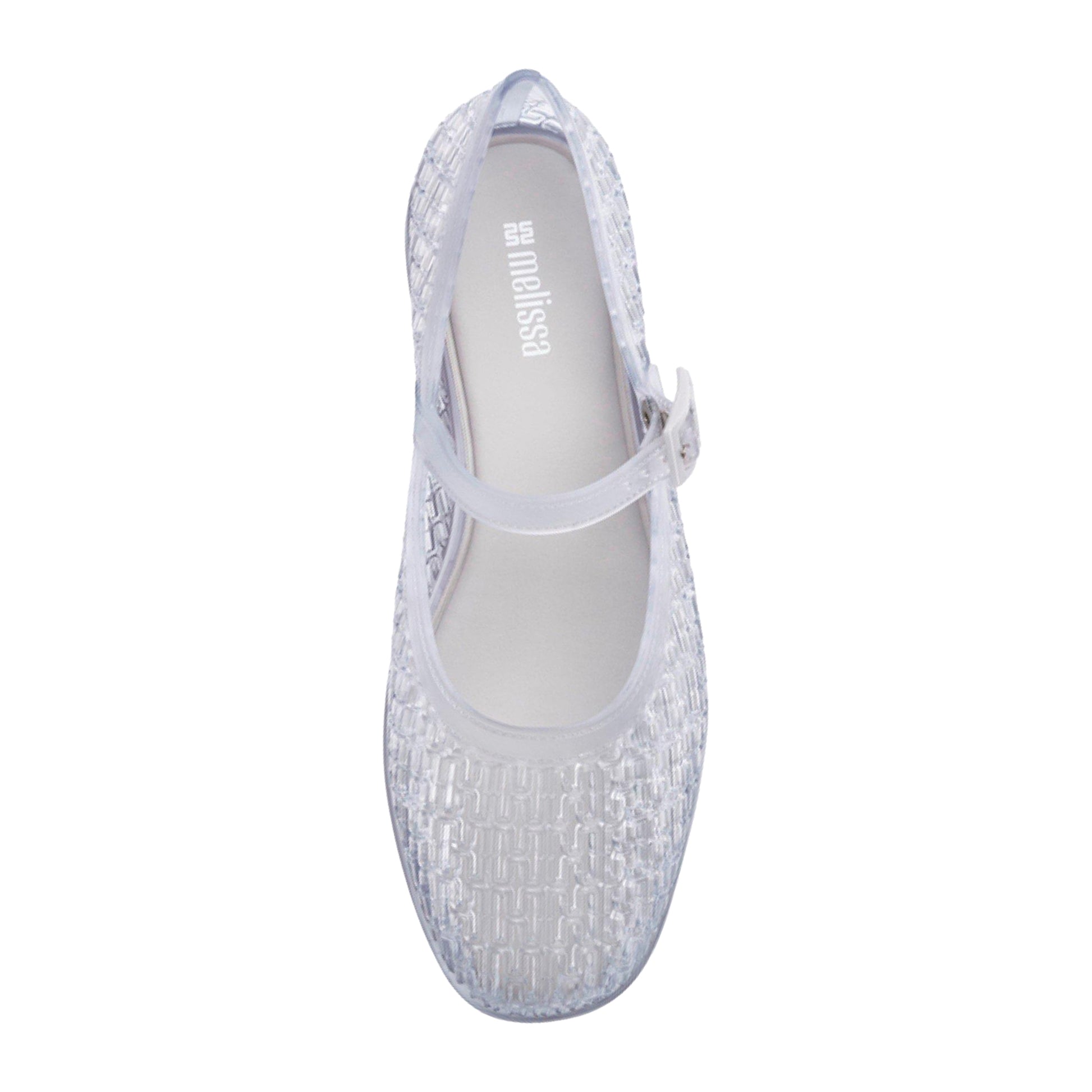 Transparent - Pack Shot - Melissa Womens-Ladies Harper Round Toe Flare Heel Mary Janes