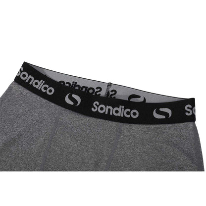 Grey Marl - Lifestyle - Sondico Mens Core Sport Tights