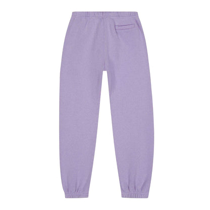 Lilac-White - Back - Palm Angels Childrens-Kids Logo Jogging Bottoms