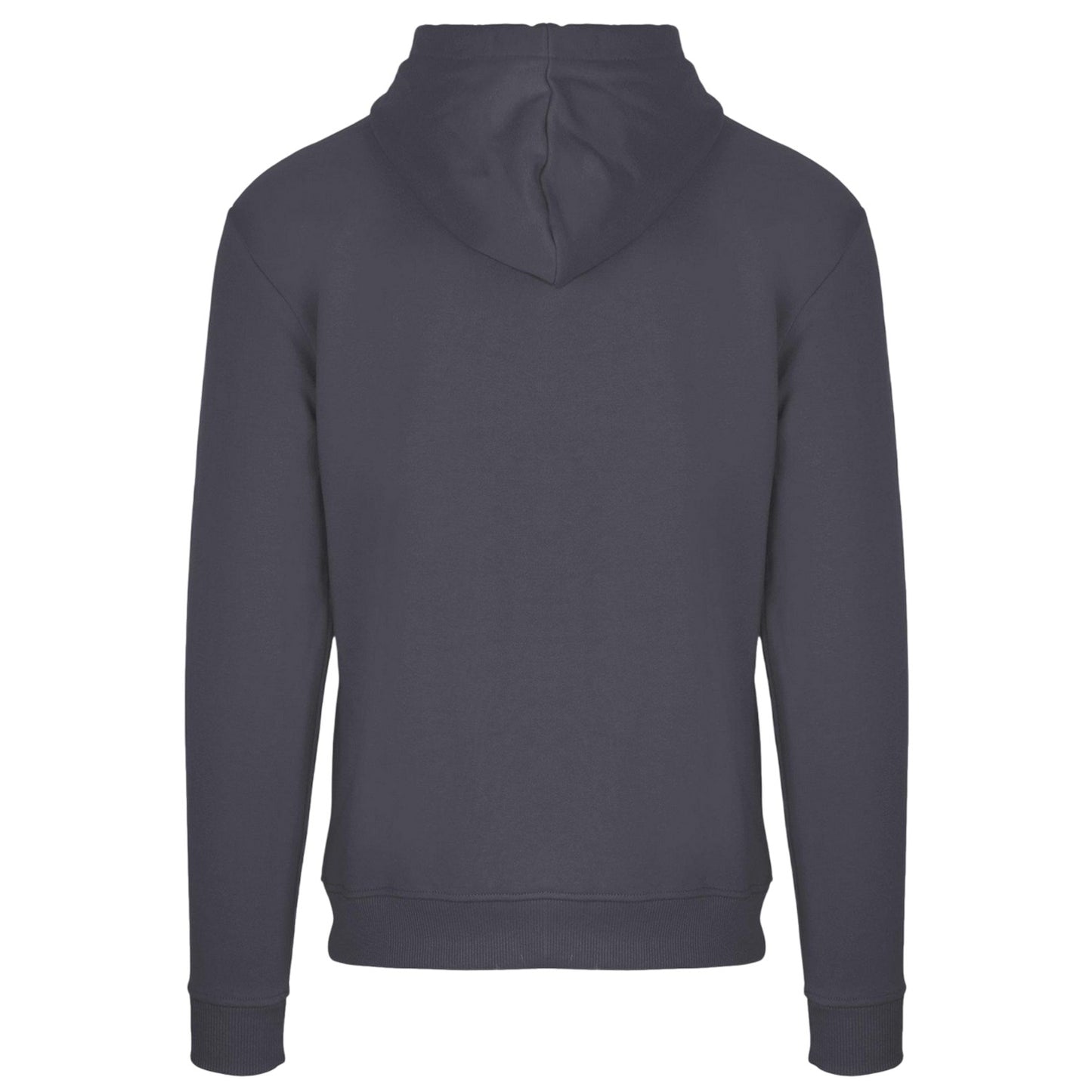 Antracite - Back - Aquascutum Mens Kangaroo Pocket Long-Sleeved Hoodie