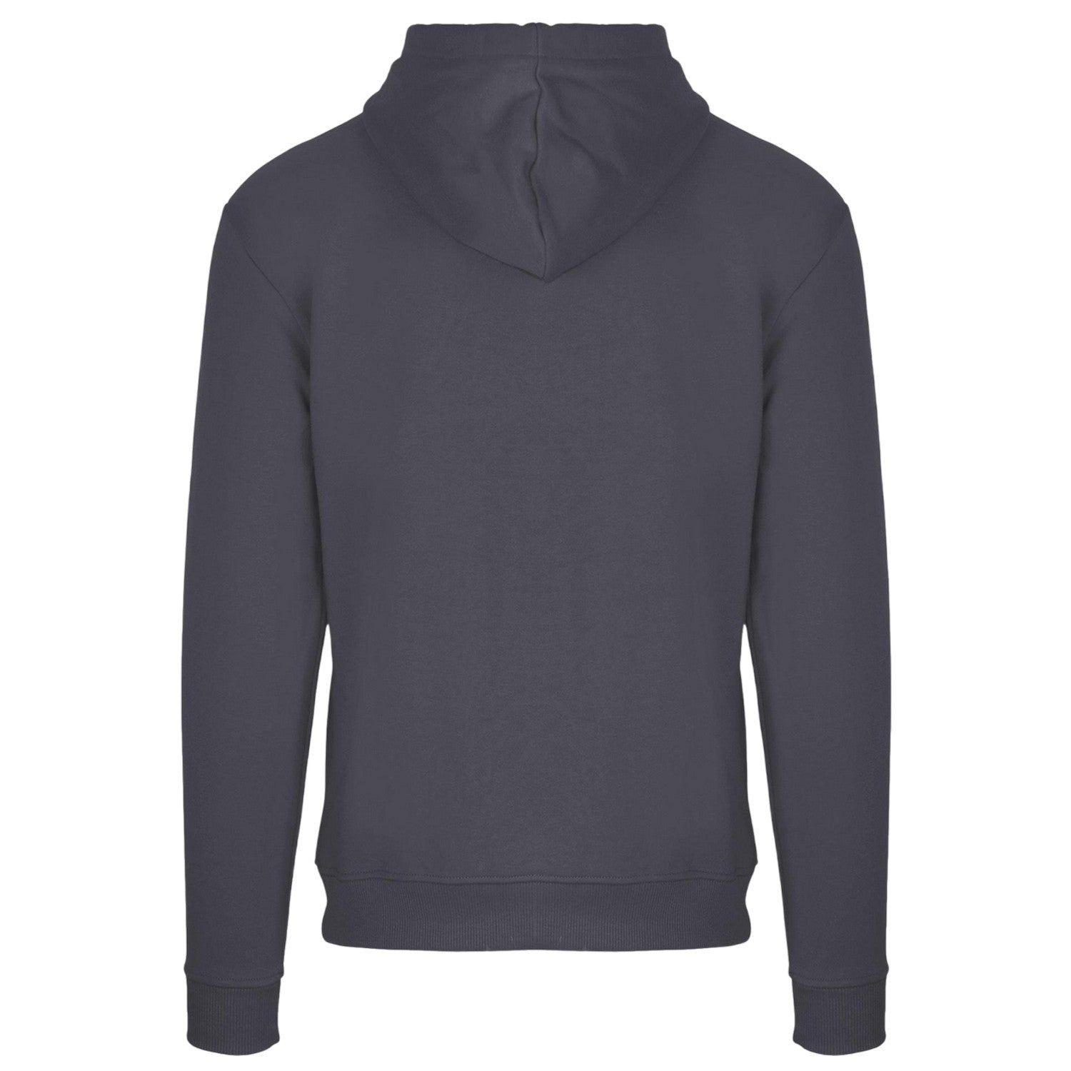 Antracite - Back - Aquascutum Mens Kangaroo Pocket Long-Sleeved Hoodie