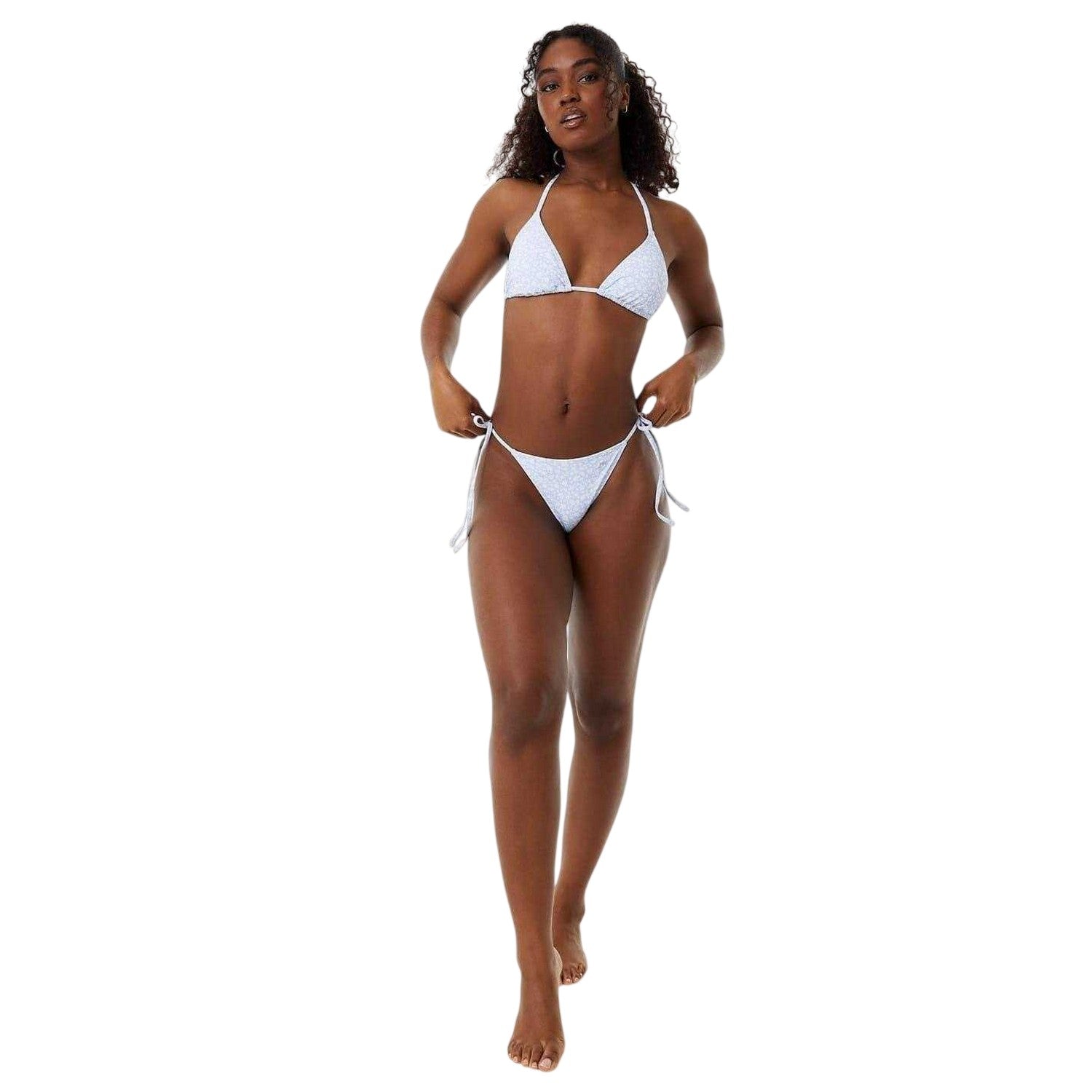 Blue - Lifestyle - Jack Wills Womens-Ladies Tie Detail Bikini Bottoms