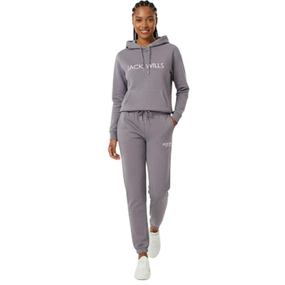 Dusky Blue - Lifestyle - Jack Wills Womens-Ladies Bayton Relaxed Fit Jogging Bottoms