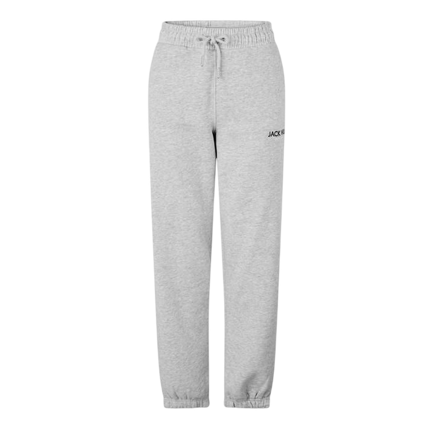 Grey Marl - Front - Jack Wills Womens-Ladies Bayton Relaxed Fit Jogging Bottoms