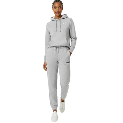 Grey Marl - Lifestyle - Jack Wills Womens-Ladies Bayton Relaxed Fit Jogging Bottoms