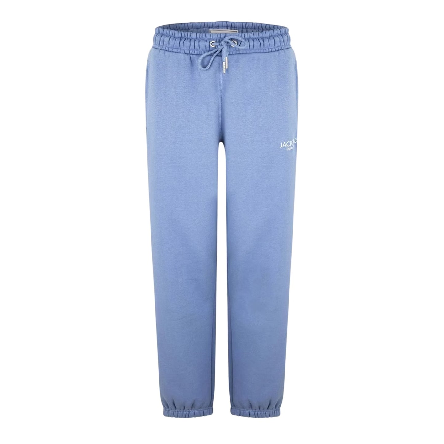 Periwinkle - Front - Jack Wills Womens-Ladies Bayton Relaxed Fit Jogging Bottoms