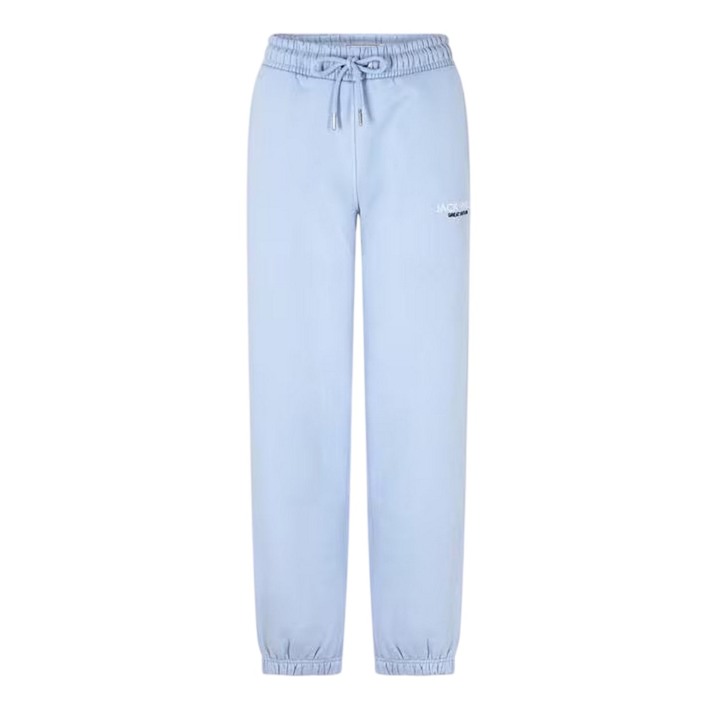 Soft Blue - Front - Jack Wills Womens-Ladies Bayton Relaxed Fit Jogging Bottoms