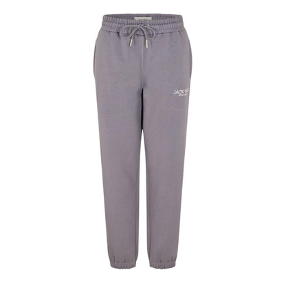 Dusky Blue - Front - Jack Wills Womens-Ladies Bayton Relaxed Fit Jogging Bottoms