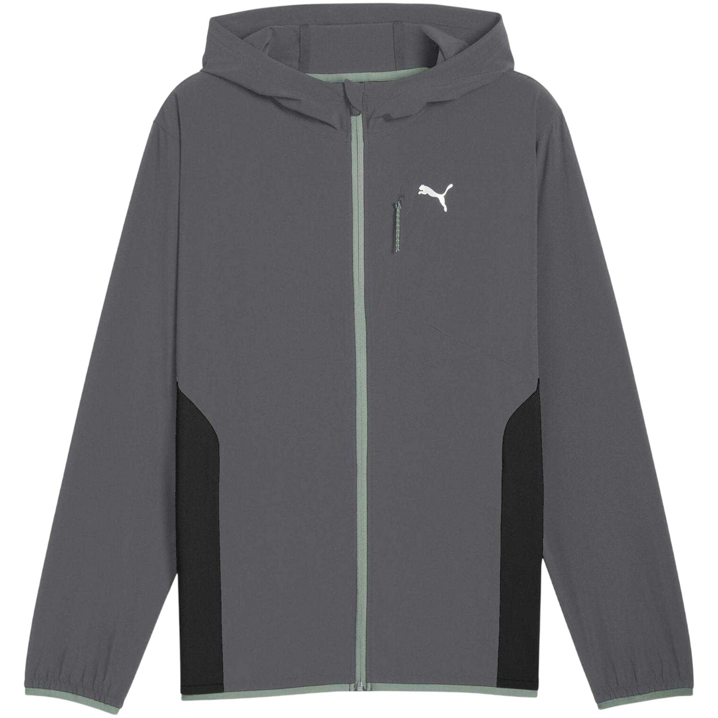 Dark Grey - Front - Puma Mens Flex Woven Sport Tracksuit