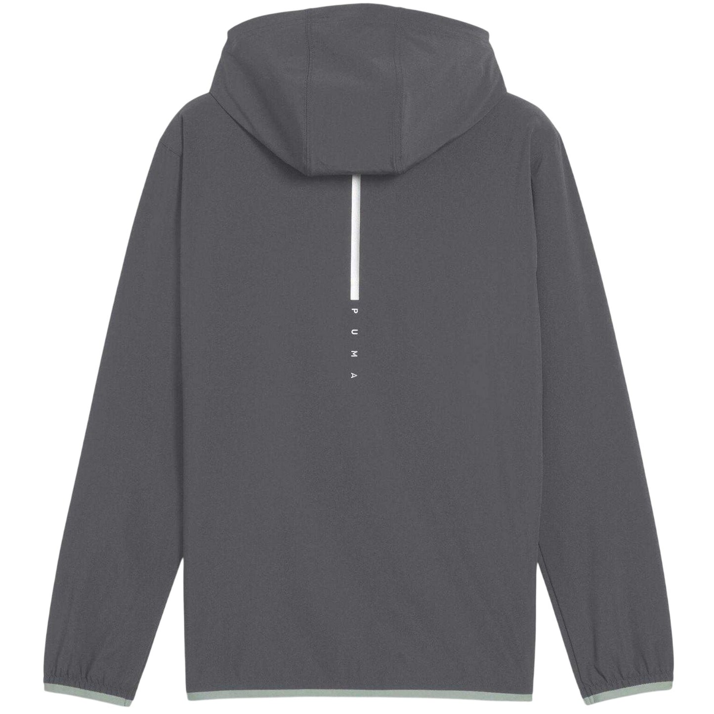 Dark Grey - Back - Puma Mens Flex Woven Sport Tracksuit