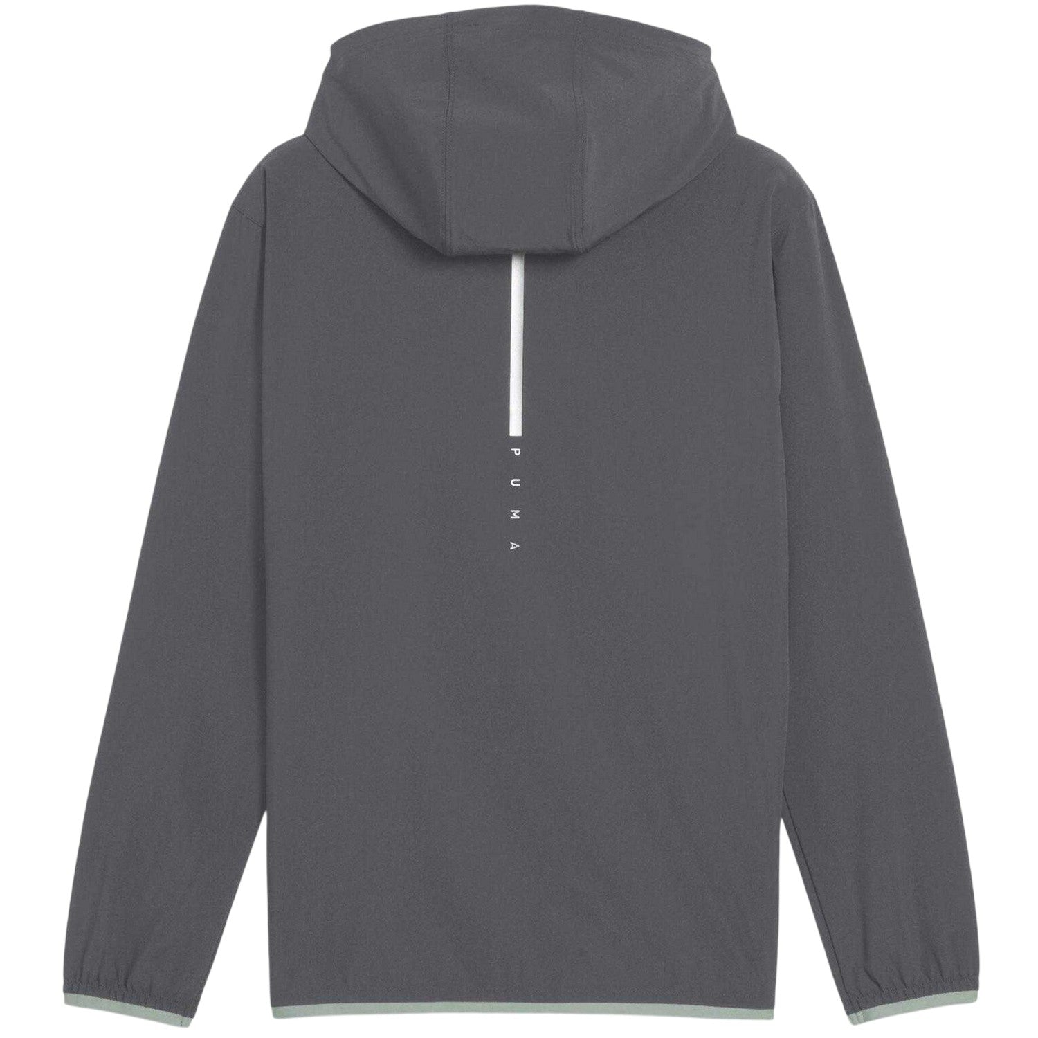 Dark Grey - Back - Puma Mens Flex Woven Sport Tracksuit