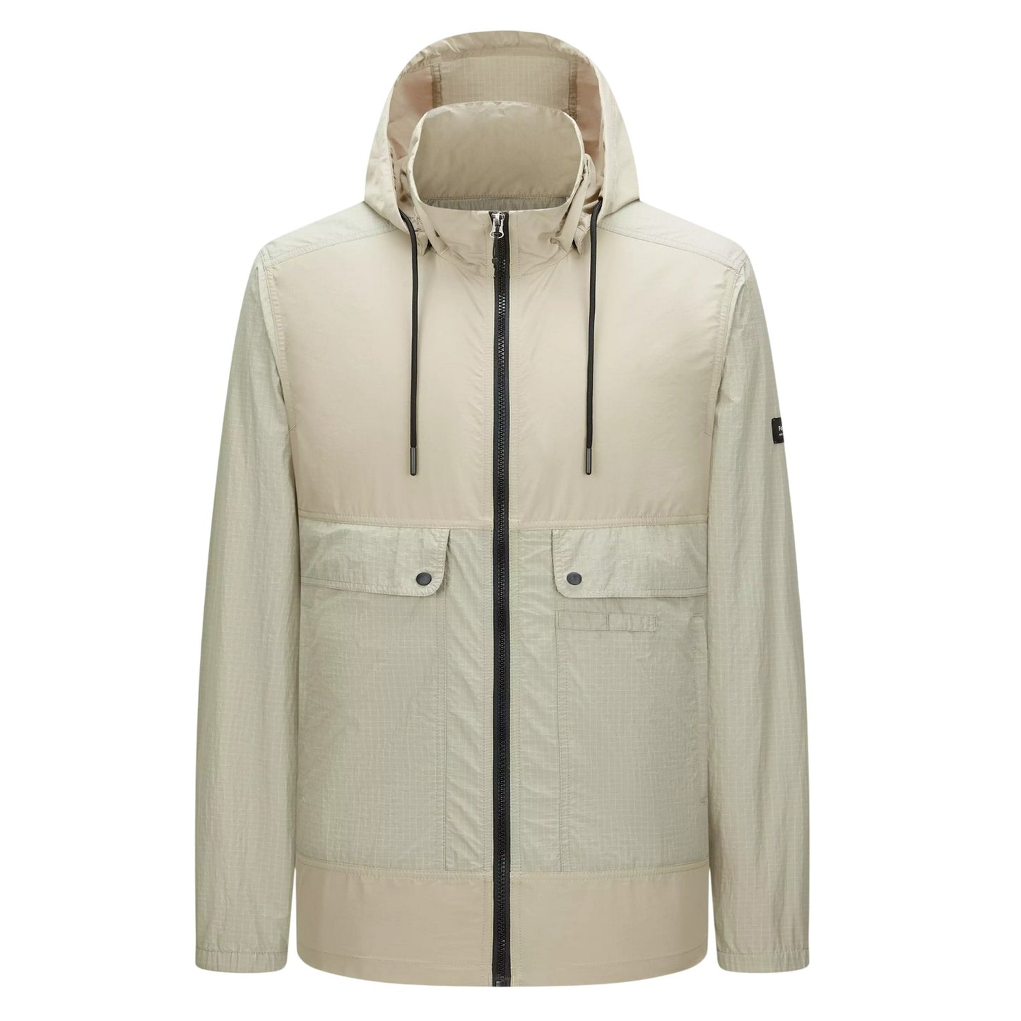 Khaki - Front - Firetrap Mens Lightweight Hooded Jacket